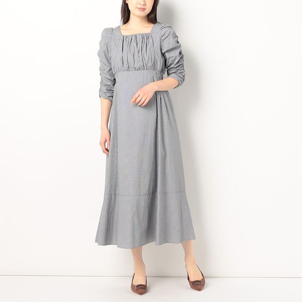 ギンガムチェックワンピース