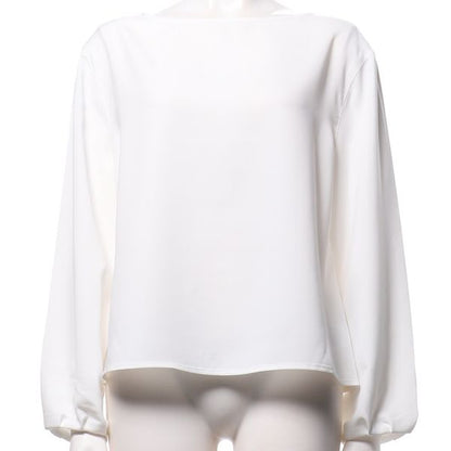 シンプルふんわりスリーブブラウス