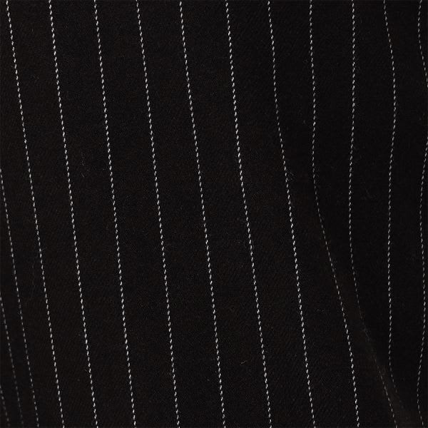 ストライプ柄テーパードパンツ