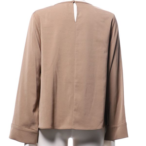 カットアウトデザインワイドスリーブブラウス