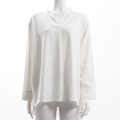 後ろ丈長めゆったりシルエットブラウス