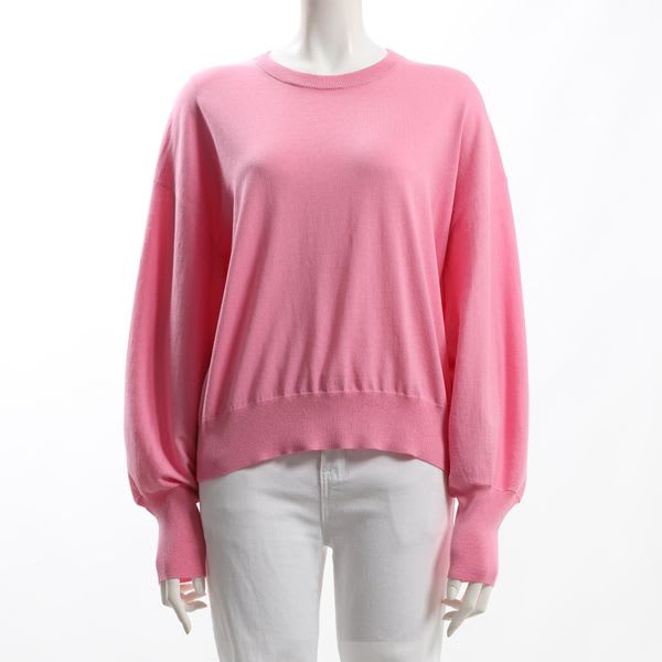 ふんわりお袖ハイゲージニット