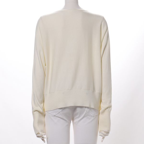 ゆったりドルマンスリーブニット