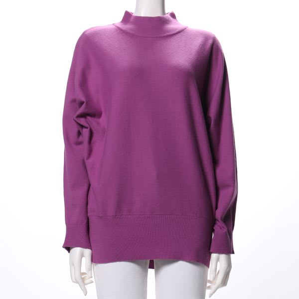 ボトルネックハイゲージニット