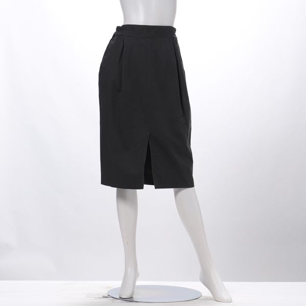 タックウエストゴムタイトスカート