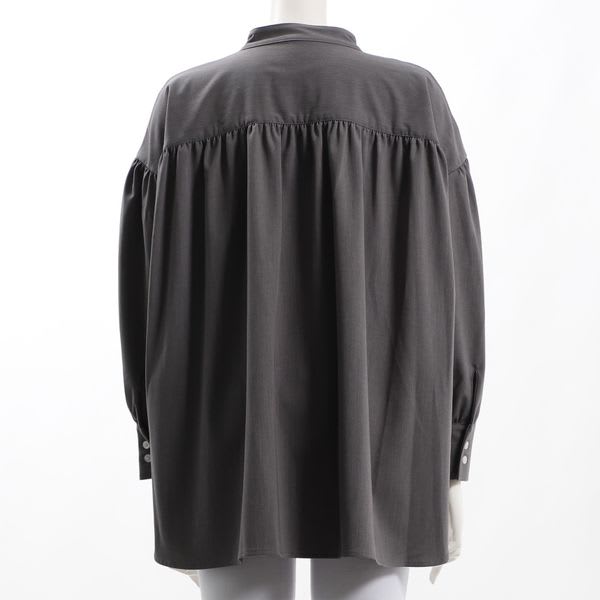 ギャザーデザインボリュームブラウス