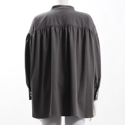 ギャザーデザインボリュームブラウス