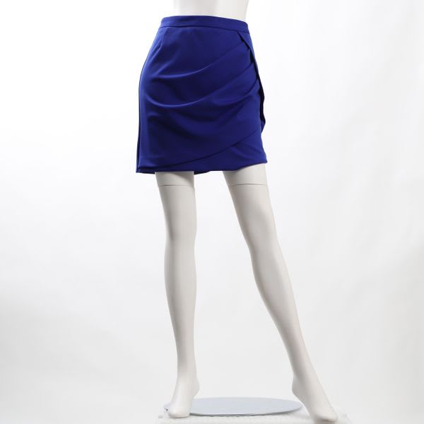 フロントドレープデザインタイトスカート