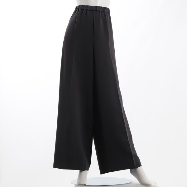 ウエスト総ゴムフレアパンツ