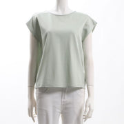 シンプルラウンドネックカットソー