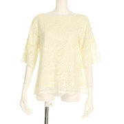 総レースフレアスリーブブラウス