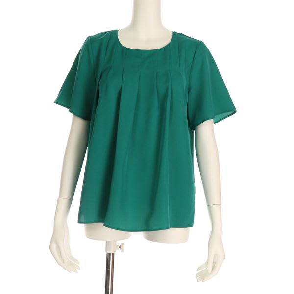 タックデザインブラウス