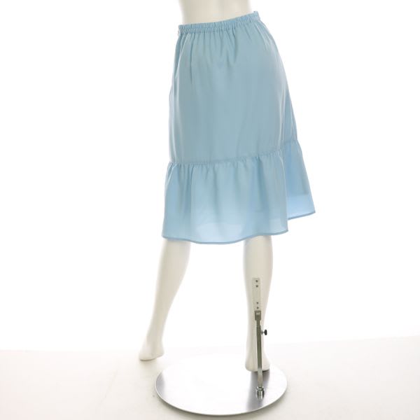 ギャザー切り替えスカート