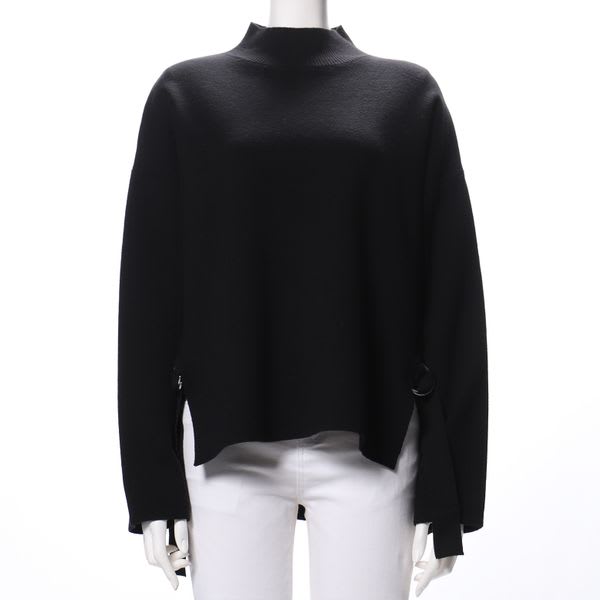 サイドスリットデザインニット