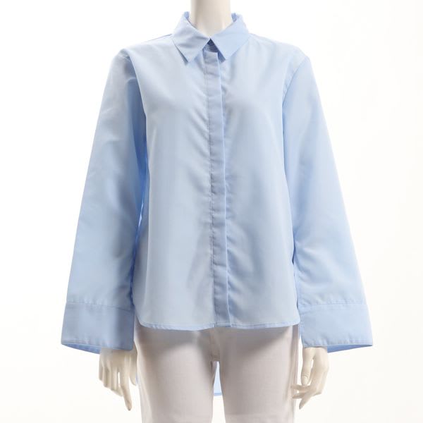 スリットスリーブバックテールシャツ