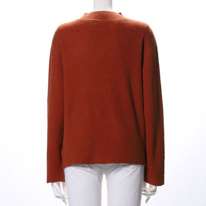 ラフスリーブニット