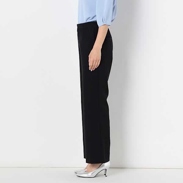 シンプルフレアパンツ