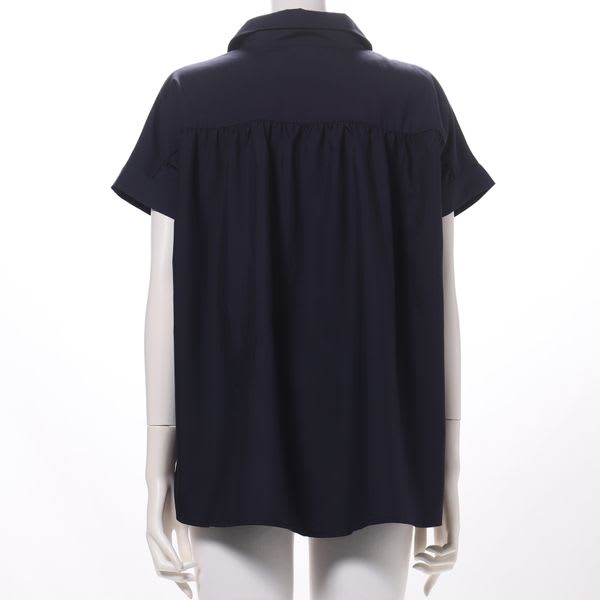 シンプルデザインスキッパーブラウス