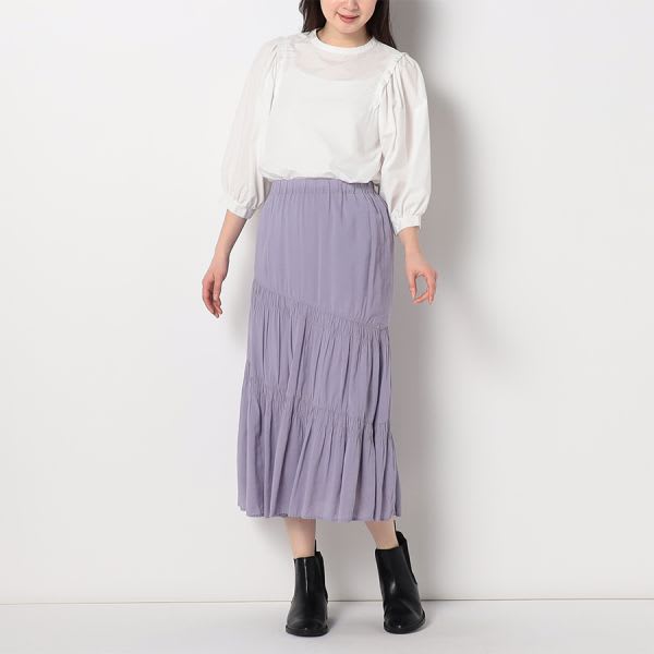 パフスリーブブラウス