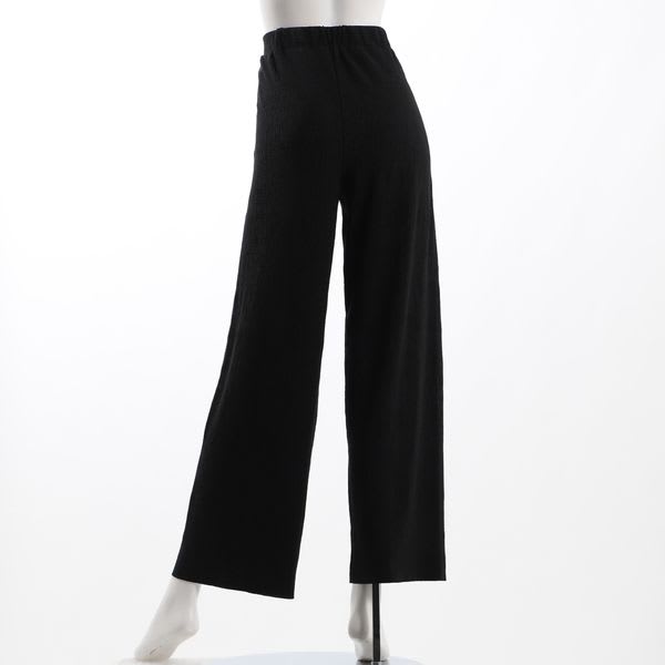 ジャージ生地プリーツパンツ