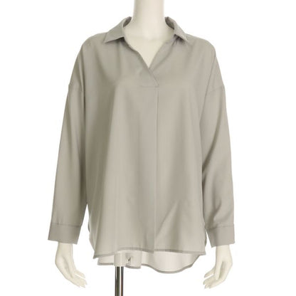 スキッパーカラーブラウス