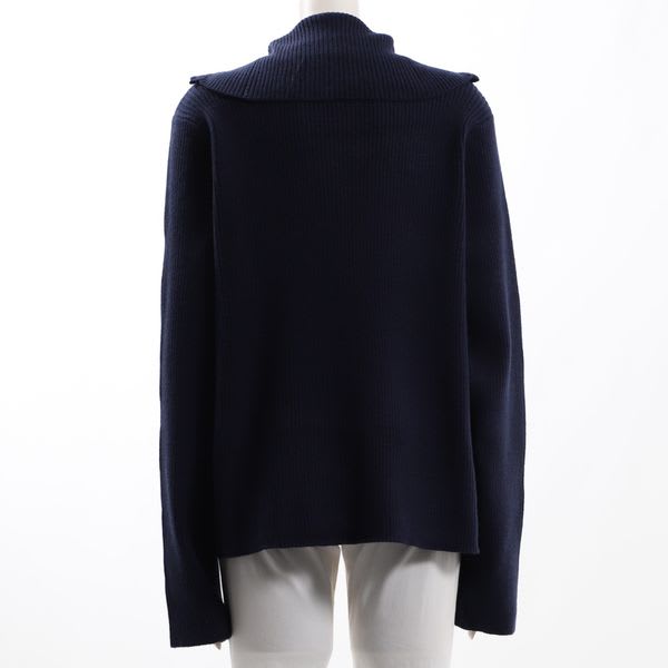 セーラーカラーニットカーディガン