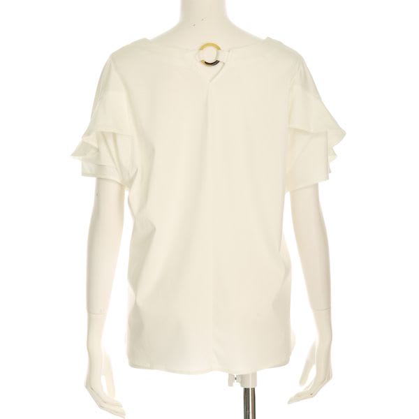 バックベルトデザインプルオーバー