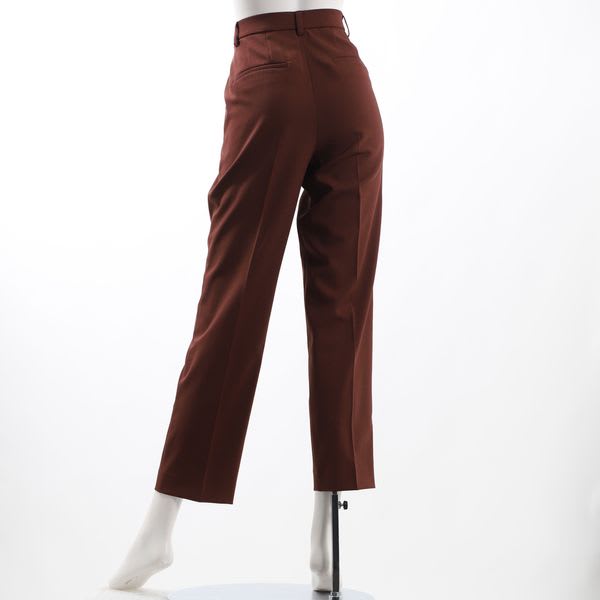 ポケット付きストレートパンツ