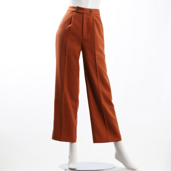 タックワイドパンツ