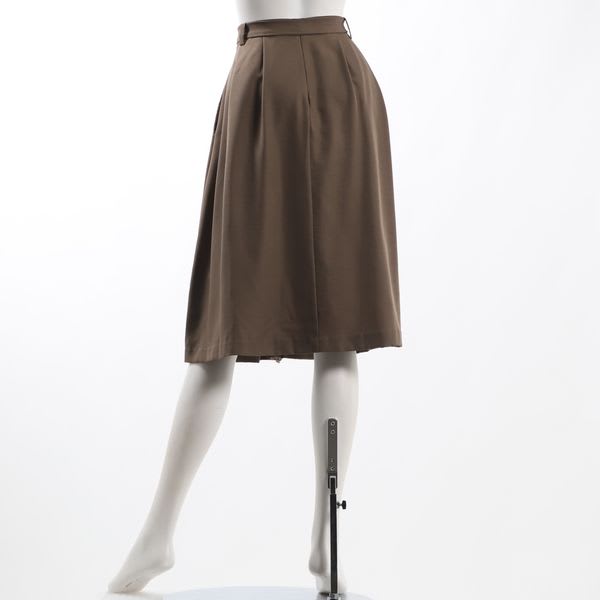 リボンベルトタック入りスカート