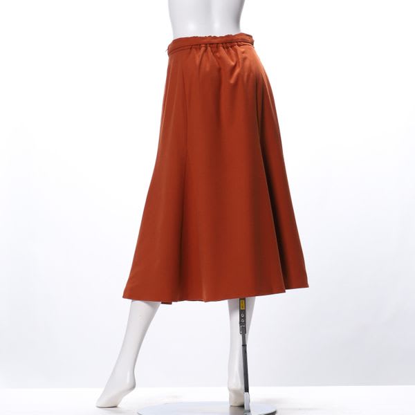 ベルト付きマーメイドスカート