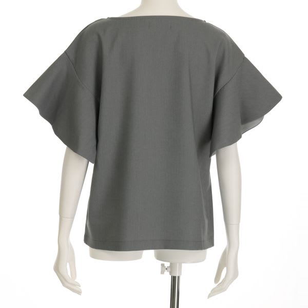 フレアスリーブブラウス