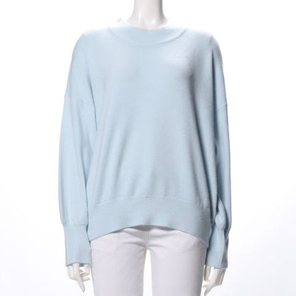 シンプルドロップショルダーニット