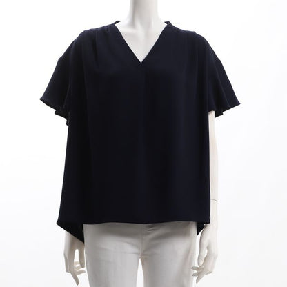 フレアスリーブVネックブラウス