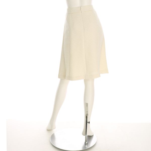 ツイード調台形スカート