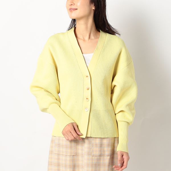 ボリュームスリーブカーディガン