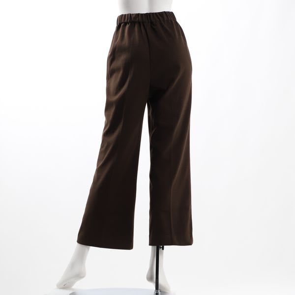 センターシームスリットワイドパンツ