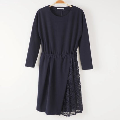 レース切り替えデザインワンピース