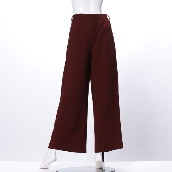 ベーシックデザインワイドパンツ