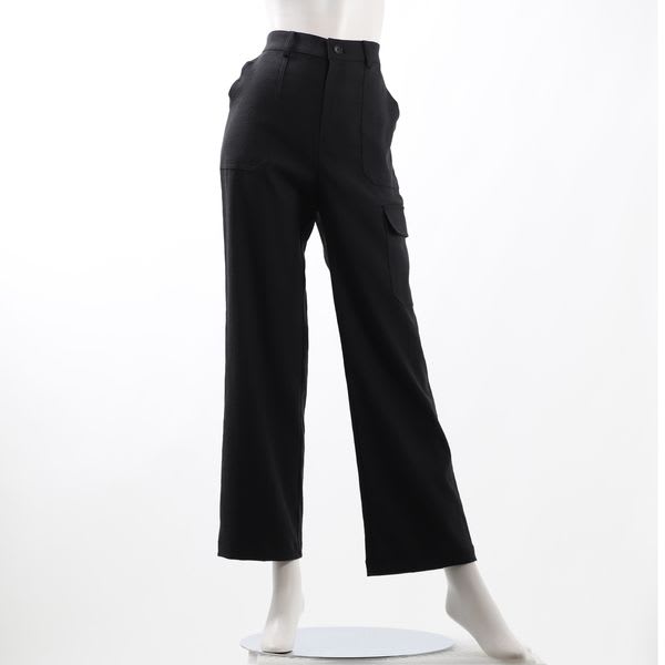 サイドゴムストレートカーゴパンツ