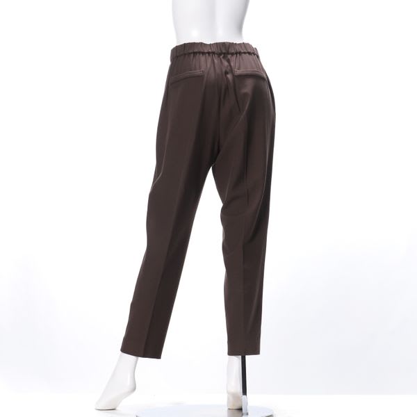 マルチストレッチバックゴムテーパードパンツ