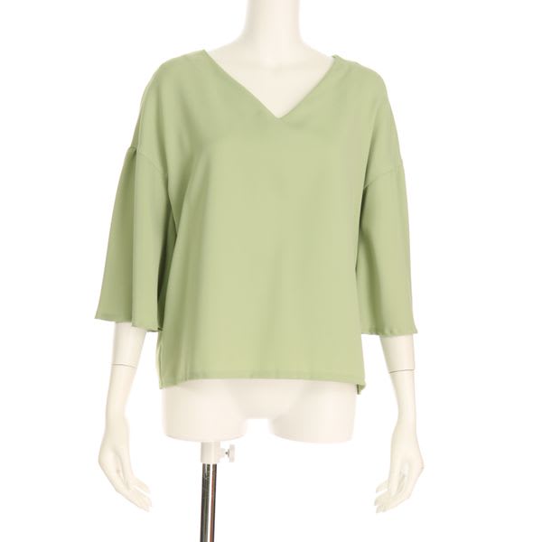 フレアスリーブブラウス