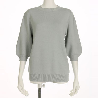 パフスリーブニット