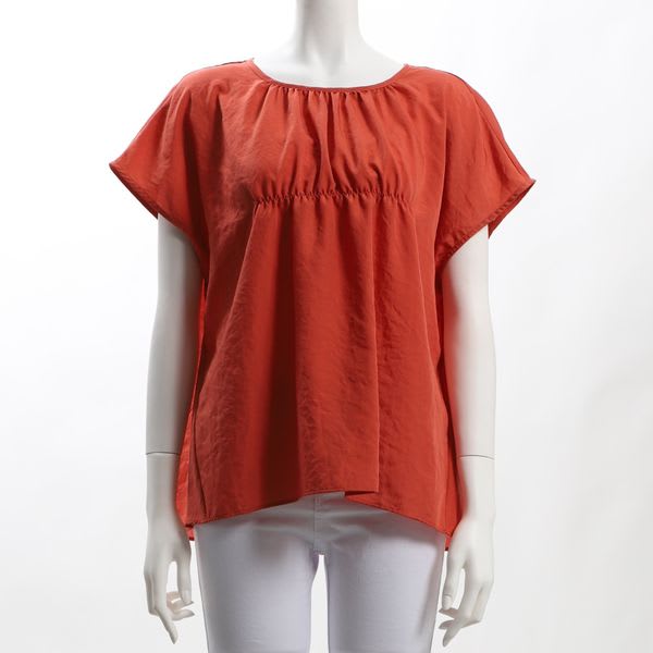 エアリーブロードギャザーブラウス