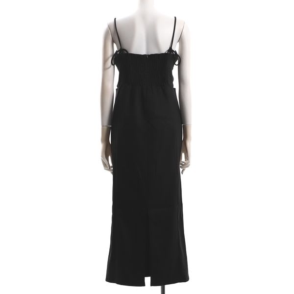 スッキリシルエットキャミソールワンピース