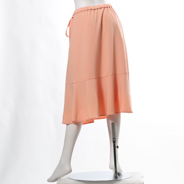 ヴィンテージリネンライク切り替えスカート