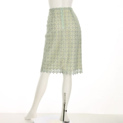 フラワーレースタイトスカート