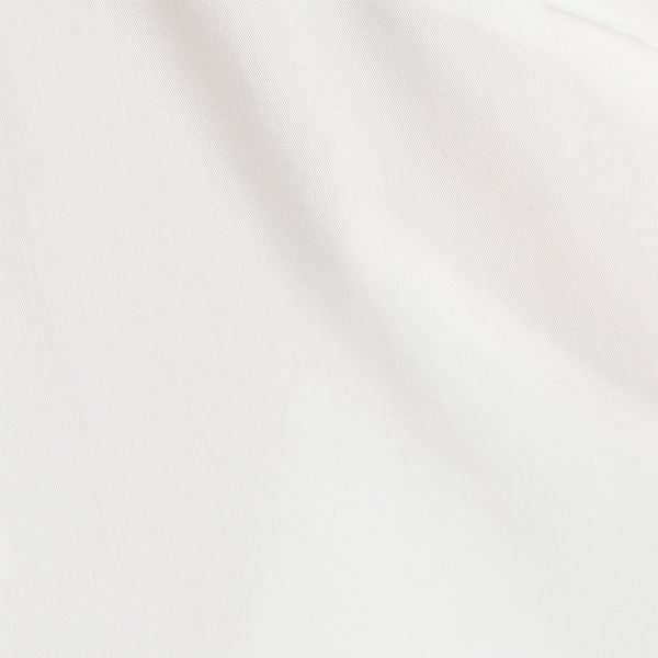 サイドスリットオープンフロントネックブラウス