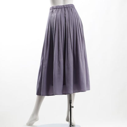 ふんわりシルエット裾消しプリーツスカート
