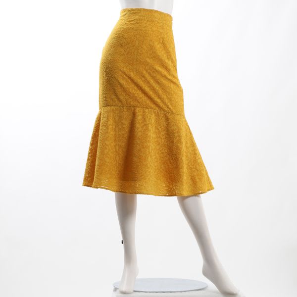 総レースマーメイドスカート